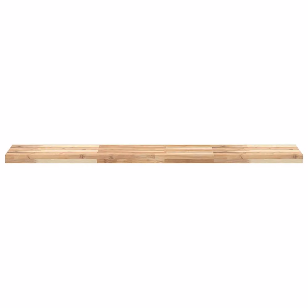 Berkfield Home Rectangular Solid Wood Acacia Table Top, Brown, W: 140 cm, D: 30 cm, H: 4 cm – 2
