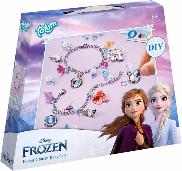 Disney Frozen Charm Bracelet in Turquoise and Silver