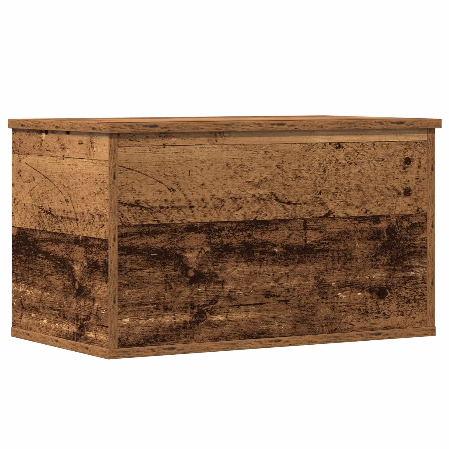 Berkfield Home Rustic Brown Engineered Wood Storage Box W/D/H: 60 x 35 x 35 cm – 2