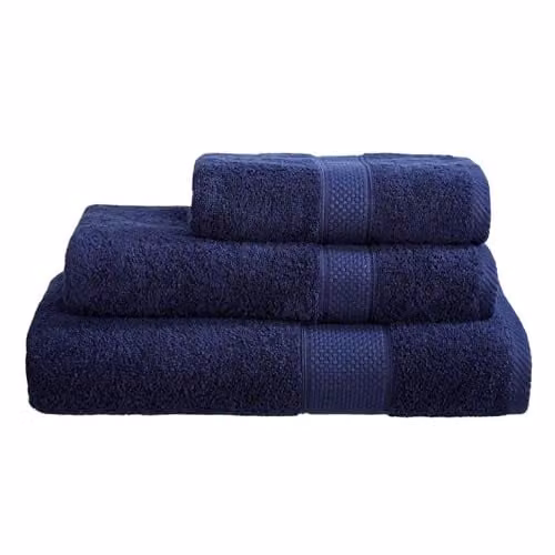 Linens Limited Navy Blue Turkish Cotton Hand Towel – 1