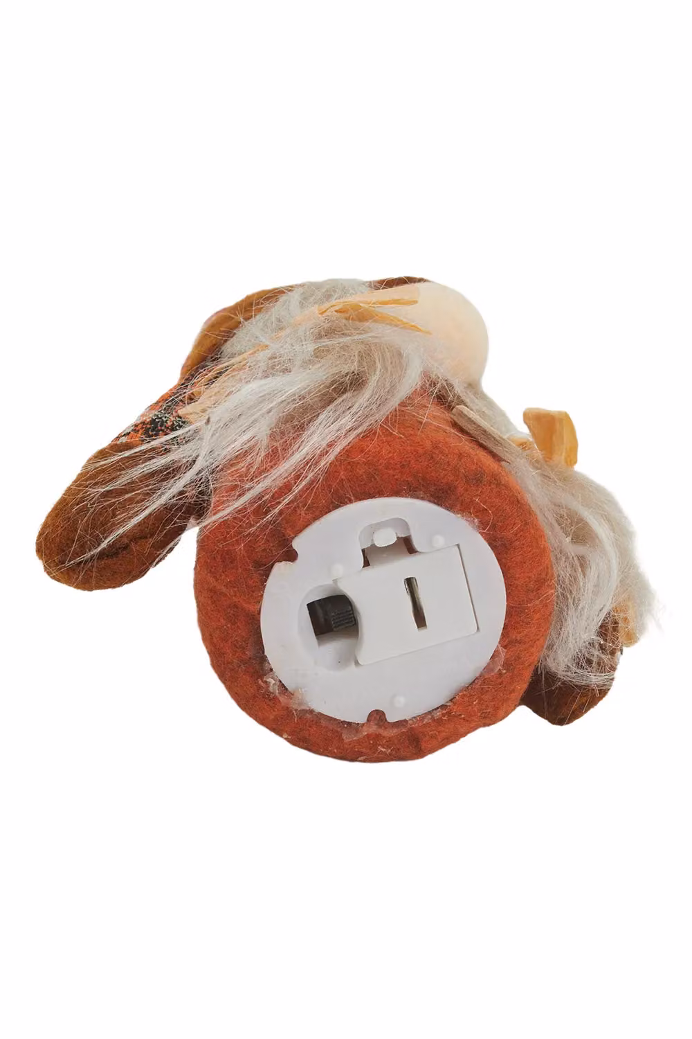 Living and Home Orange Light-Up Female Plush Gnome Halloween Couple Decoration for Tabletop and Shelf Displays – 4