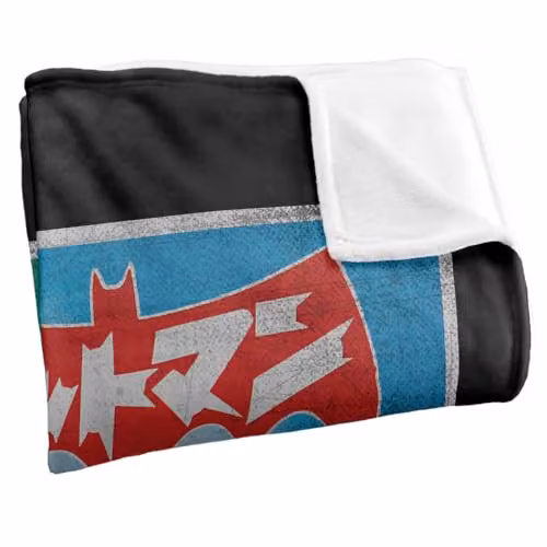 Warner Bros. Batman Robin Kanji Painted Super Soft Fleece Throw Blanket, Multicolour, W/D/H: 91 x 147 cm – 2