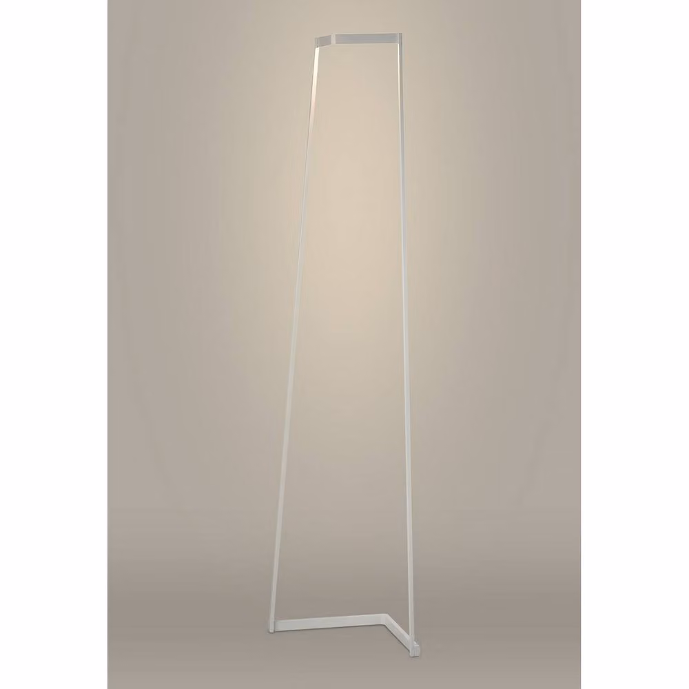 Netlighting Minimalist White LED Floor Lamp, 40W, 3000lm, 3000K Warm White, Dimmable – 2