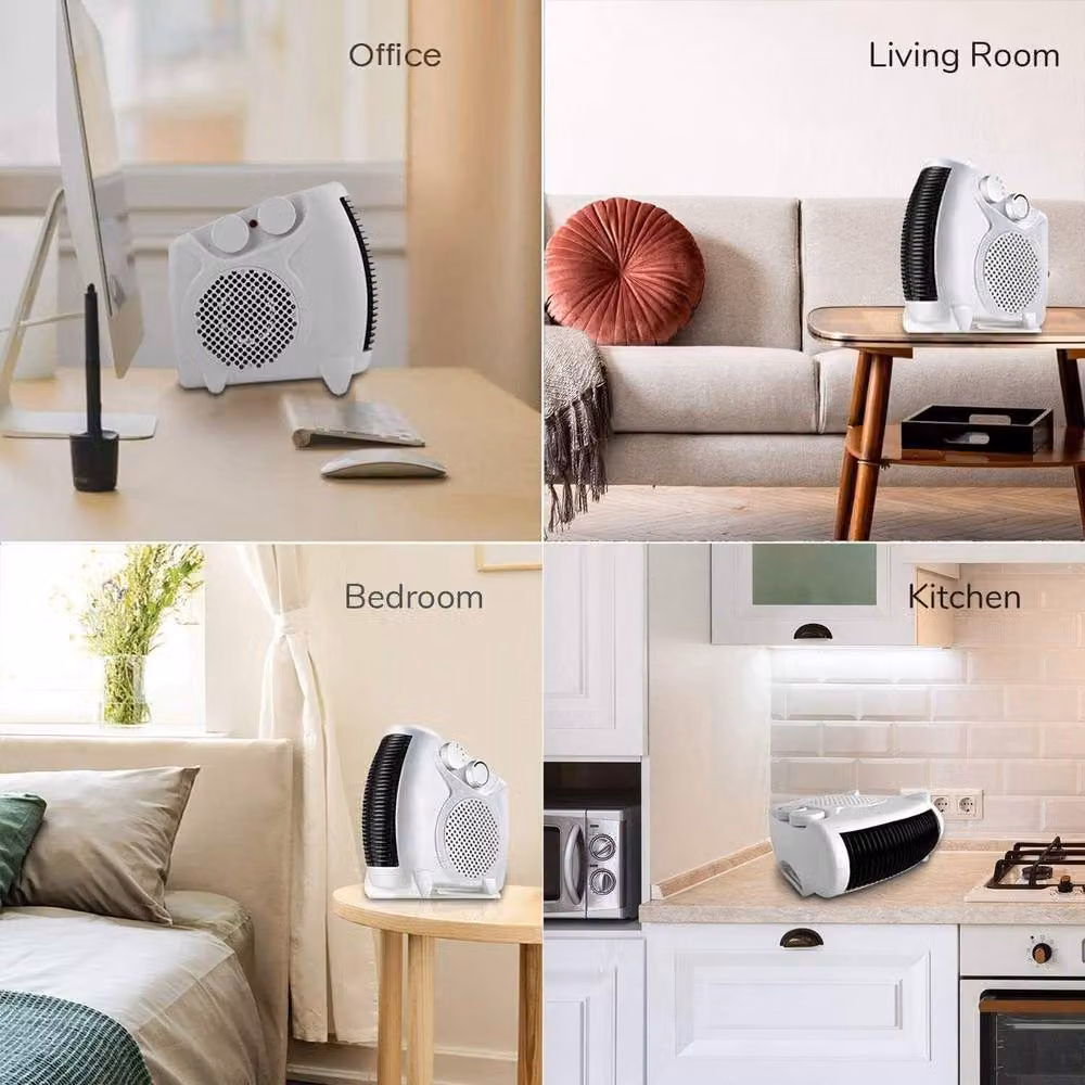 MANTRARAJ 2000W Ceramic Portable Fan Heater with Thermostat and Overheat Protection, White – 3