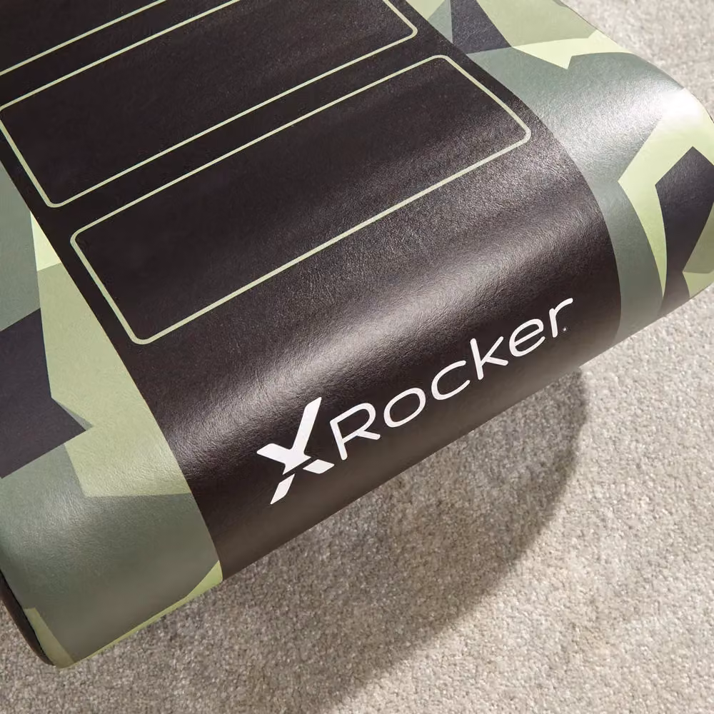 X Rocker Green Floor Rocking Gaming Chair for Children – 5