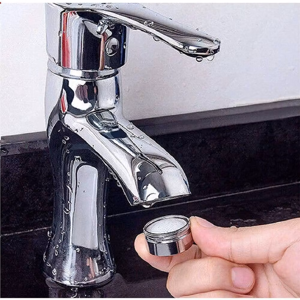 SPETLEK 20mm Male Heavy Duty Water Saving Tap Aerator for Basins, Silver – 3