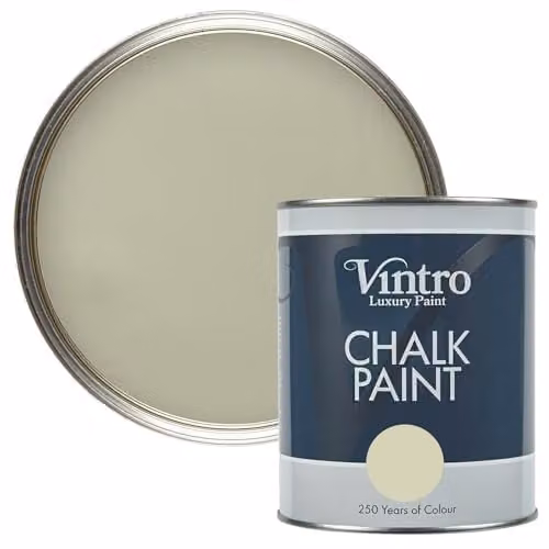 Vintro Symphony Green Chalk Paint for Furniture, Walls and Woodwork, 1 l
