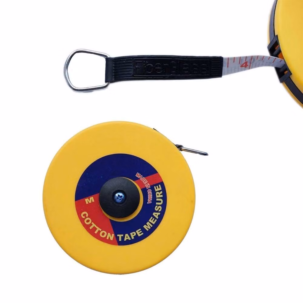 Vogrex 30m Surveyor Tape Measure in Yellow – 2