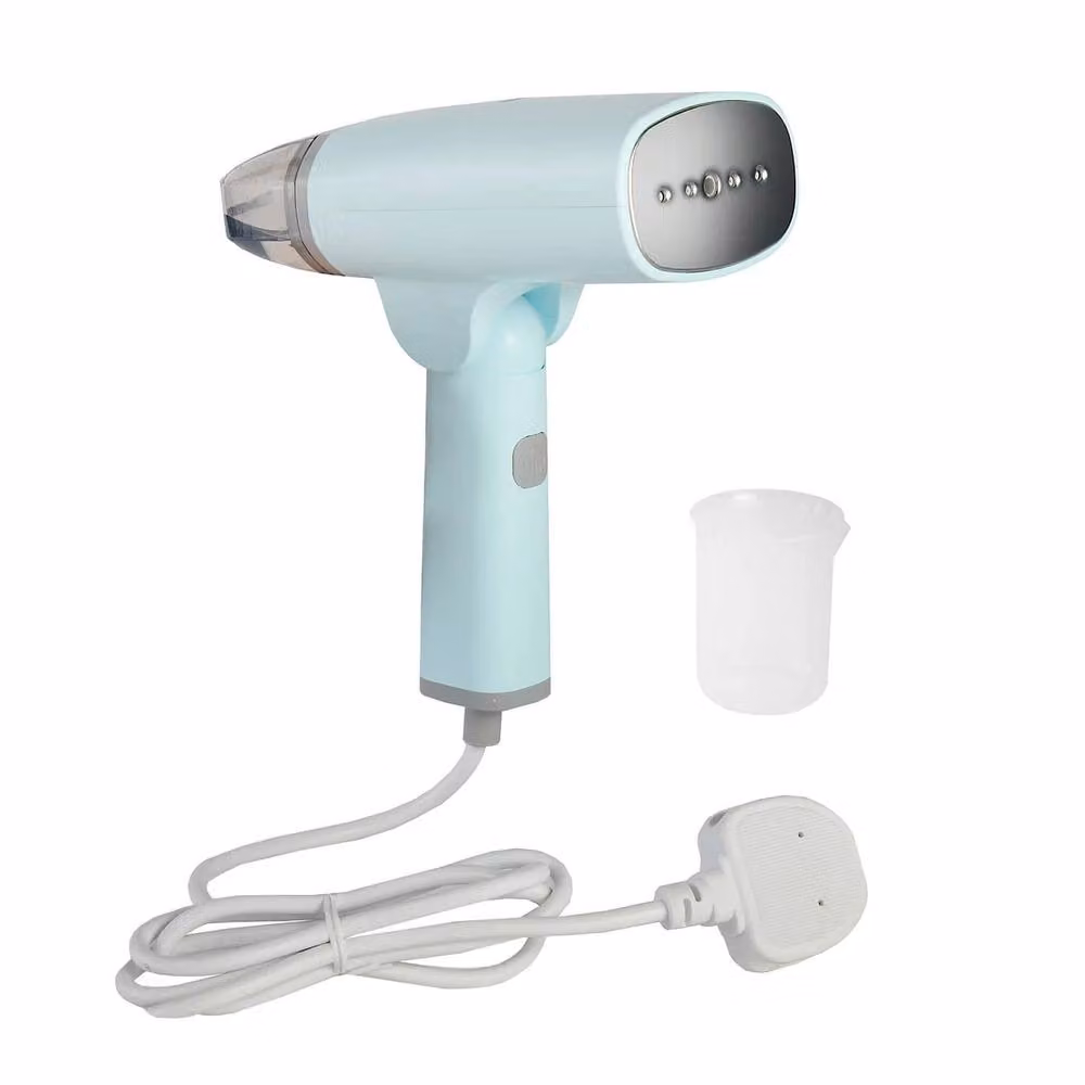 Bergstrom 1300W Handheld Folding Clothes Steamer in Blue, Turquoise and White – 3