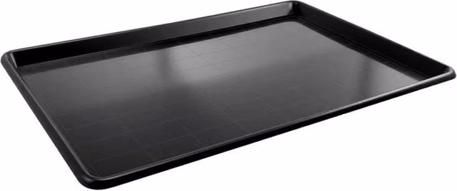SPETLEK Heavy Duty Plastic Oil Drip Drain Tray in Black, W/D/H: 90 x 60 x 4 cm – 1