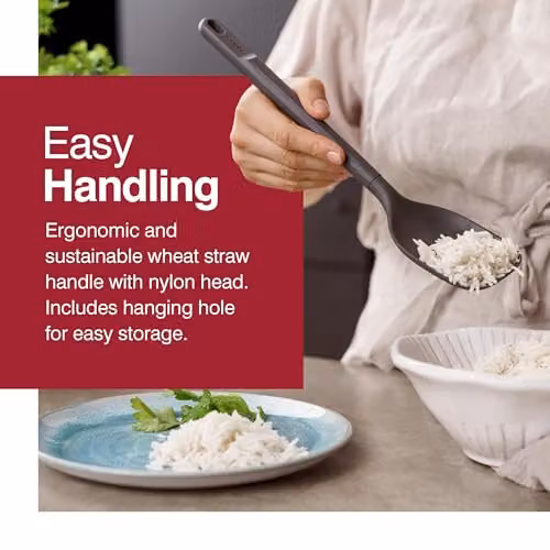 Zyliss 7 Piece Heat Resistant Grey Plastic Kitchen Utensil Set with Round Holder – 3