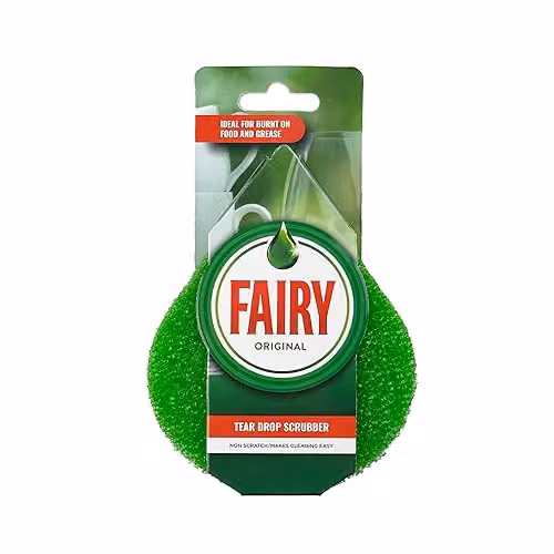 Addis Fairy Teardrop Scrubber in Green – 1