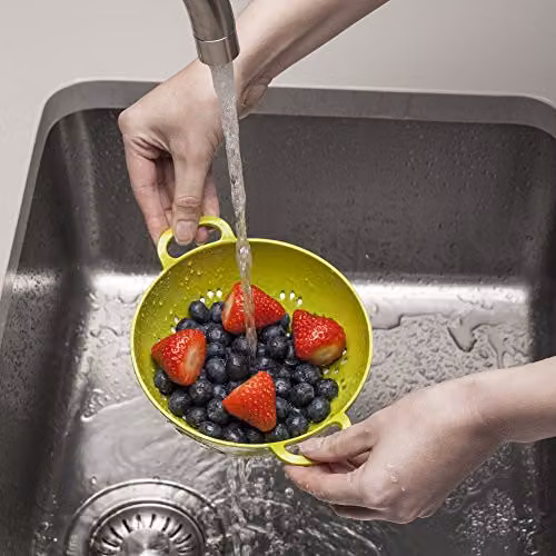 Zeal Melamine Colander, Green, 15cm – 2