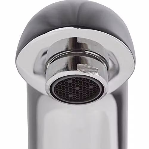 Nes Home Arch Infra-Red Sensor Basin Mono Mixer Tap with TMV Valve in Chrome Silver – 3