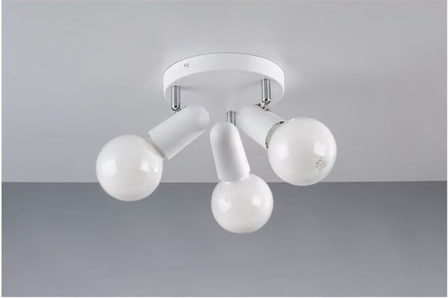 Netlighting SPOT 3 Adjustable Spotlight Clusters in White, W/D/H: 26 x 18 x 12 cm