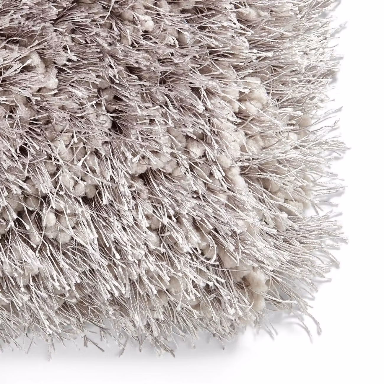 The Rug Shop UK Montana Handmade Modern Shaggy Area Rug in Silver, W: 200 cm, D: 290 cm – 4