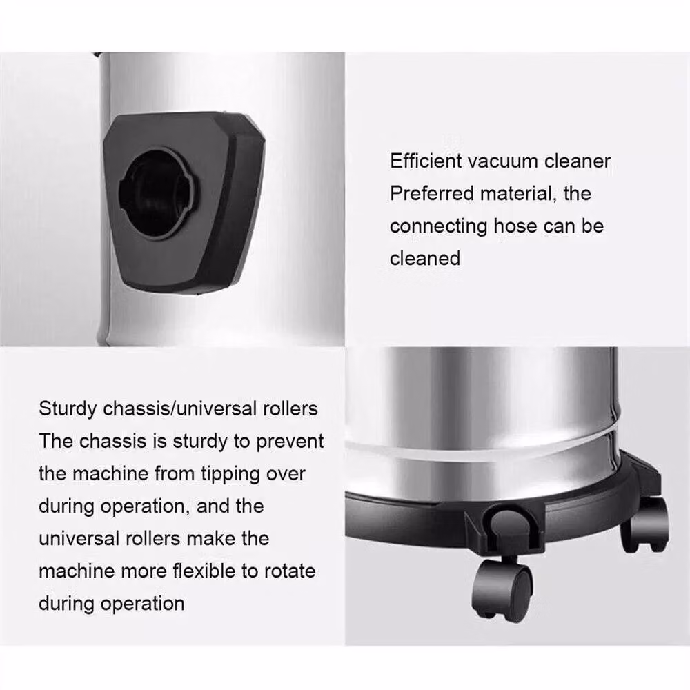 EONLION Wet and Dry Vacuum Cleaner with Blow Function in Silver – 3