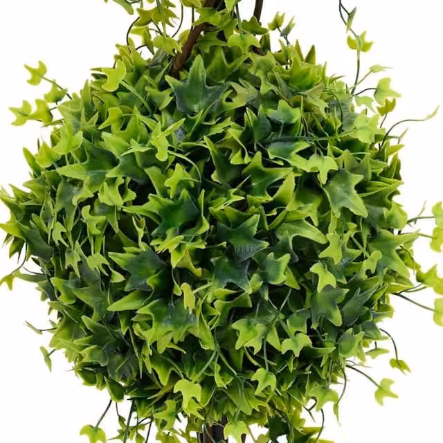 Berkfield Home Lush Artificial Potted Boxwood Plant in Green, Height: 100 cm