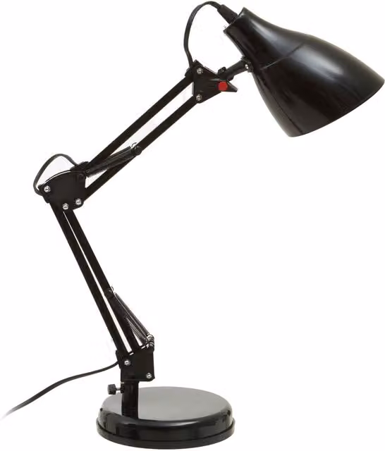 Maison by Premier Black Adjustable Metal Task Desk Lamp