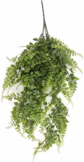 Green Leaf Artificial Hanging Pothos Plant with Heart Shaped Leaves, UV and Fire Resistant, 85cm