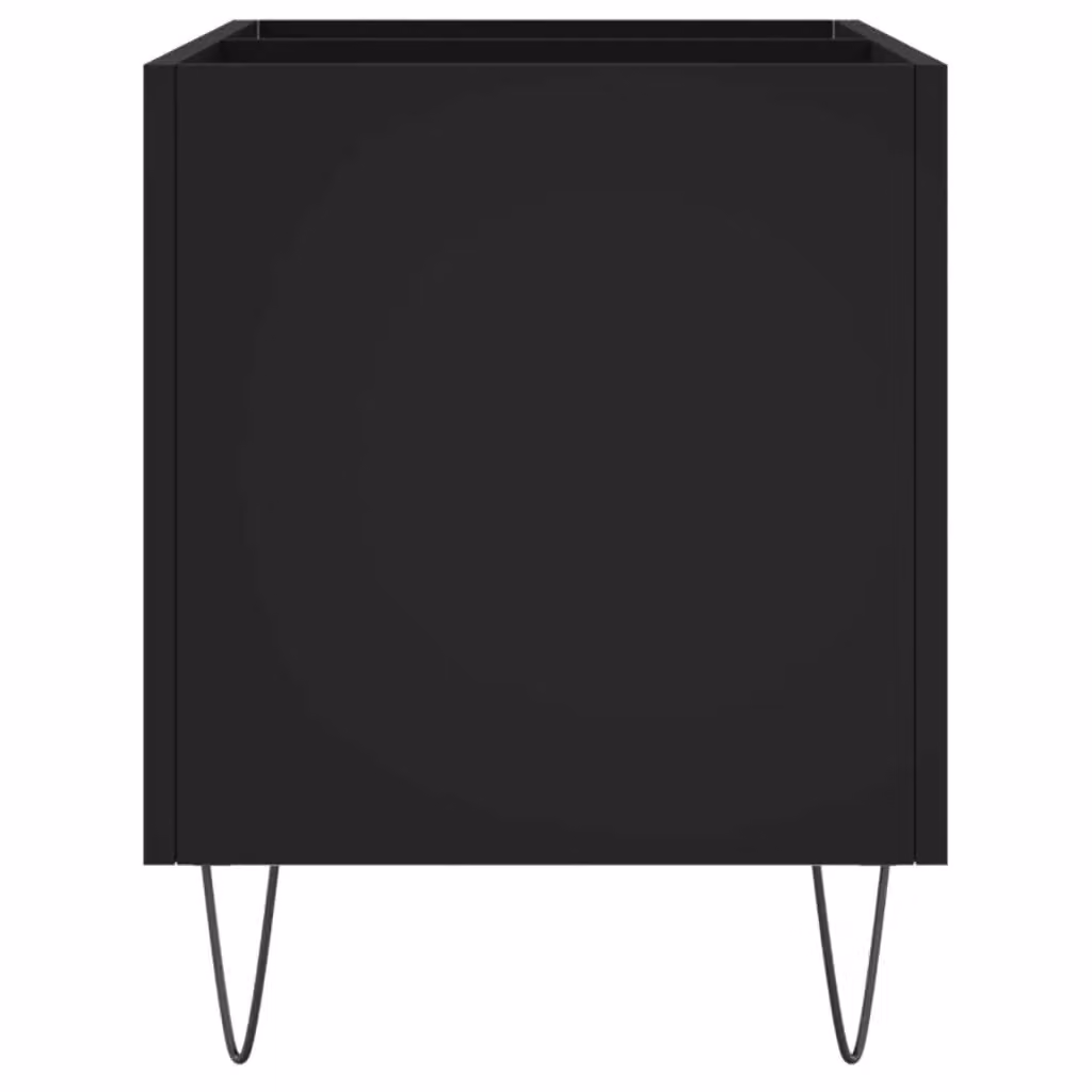 Berkfield Home Industrial Record Cabinet in Black, W: 74.5 cm, D: 38 cm, H: 48 cm – 3
