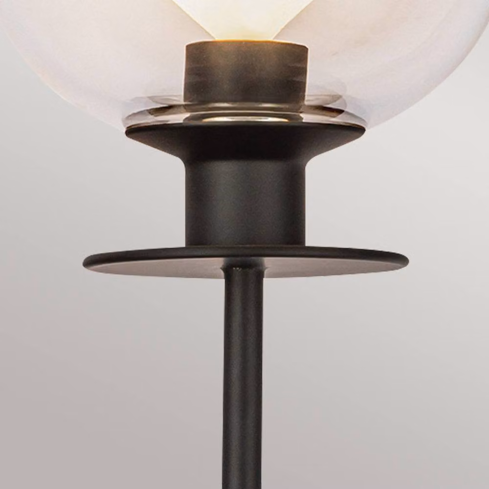 Netlighting Alora Mood Sylvia Contemporary Wall Lamp in Matt Black with E14 Socket – 3