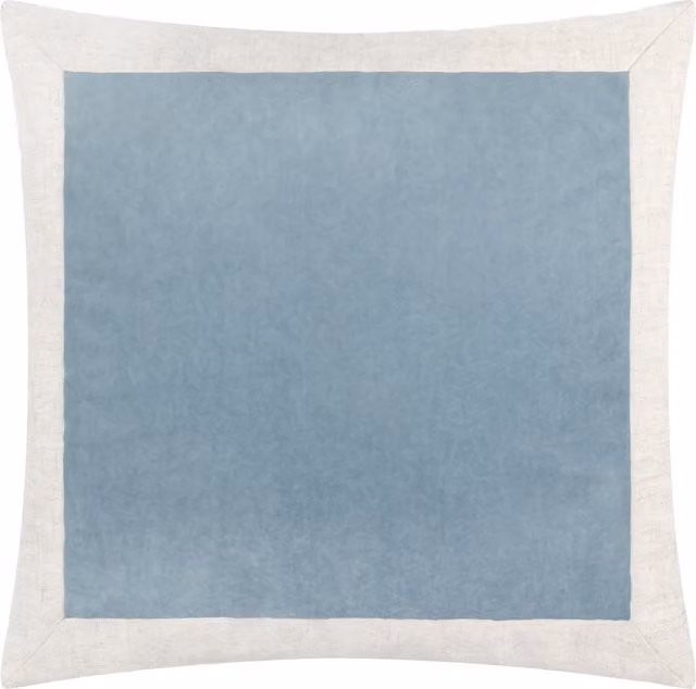 Make It A Home Auden Matte Velvet Square Cushion in Dusty Blue