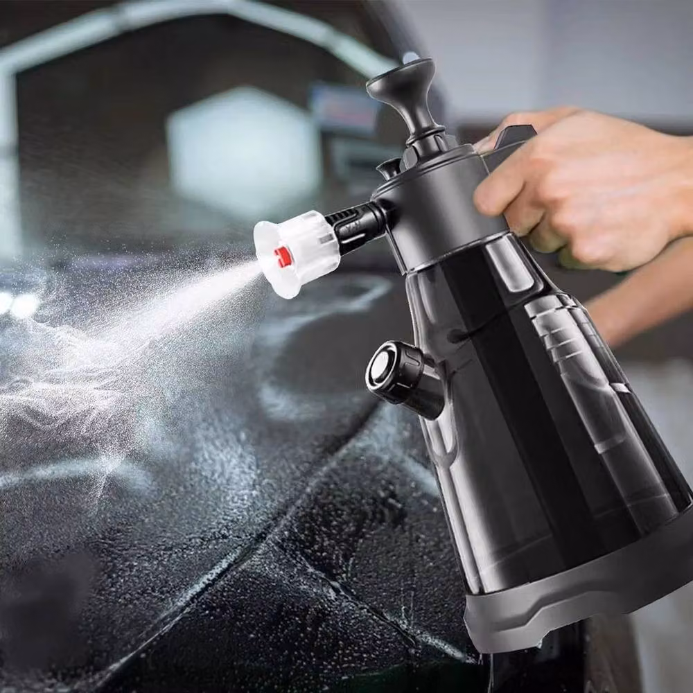 PAWNORA 2 Piece Hand Held Car Wash Foam Sprayer in Black – 5
