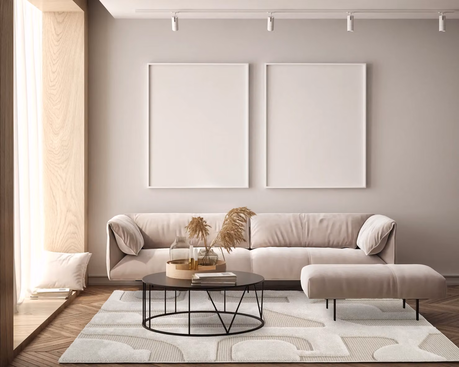 Desire Rugs Freya Contemporary 3D Embossed Modern Boho Living Room Area Rug in Cream, W: 290 cm, D: 200 cm – 2