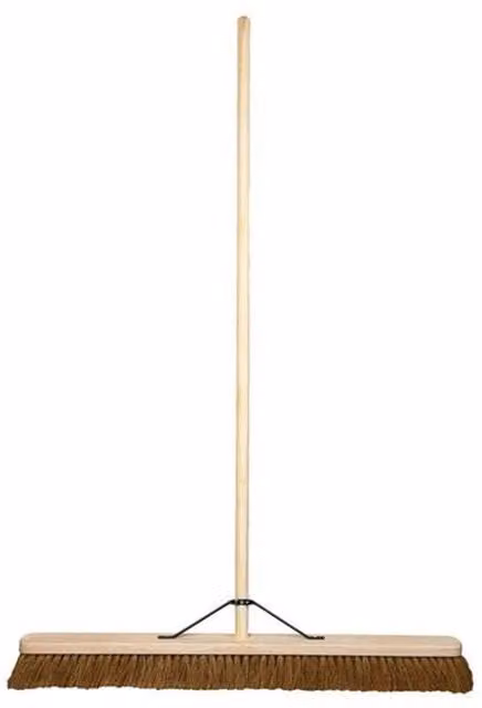Faithfull Soft Coco Broom in Brown, 90 cm – 1