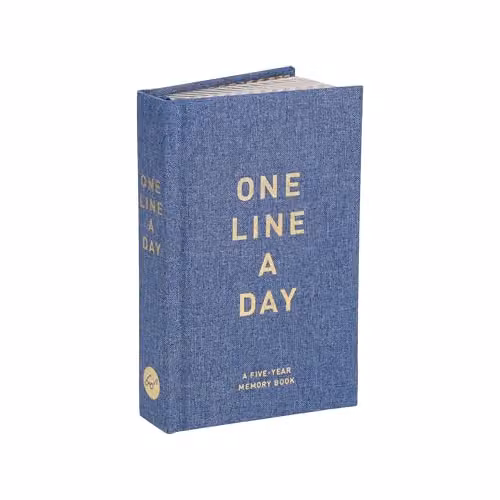 Chronicle Books Denim One Line a Day Five-Year Memory Book – 1