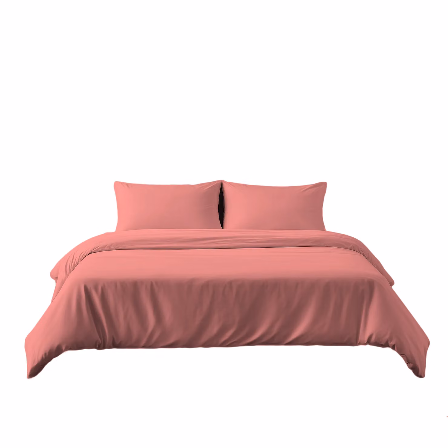 Home Sweet Home UK Pink Microfibre Duvet Cover and Pillowcase Set, Super King, Duvet: 200 x 200 cm, Pillowcase: 48 x 74 cm – 2