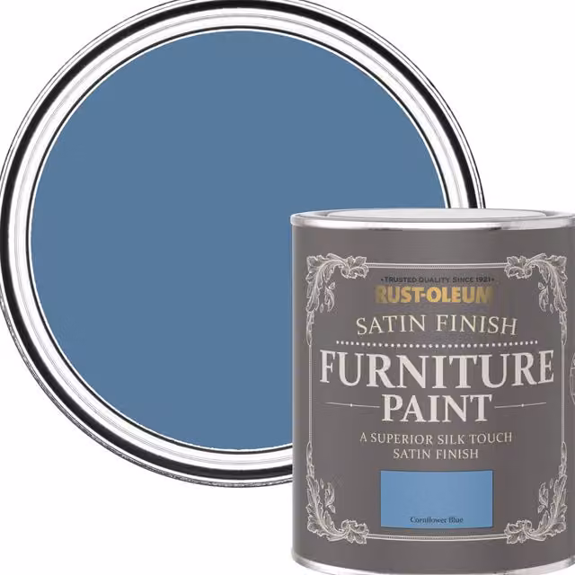 Rust-Oleum Satin Furniture Paint in Cornflower Blue