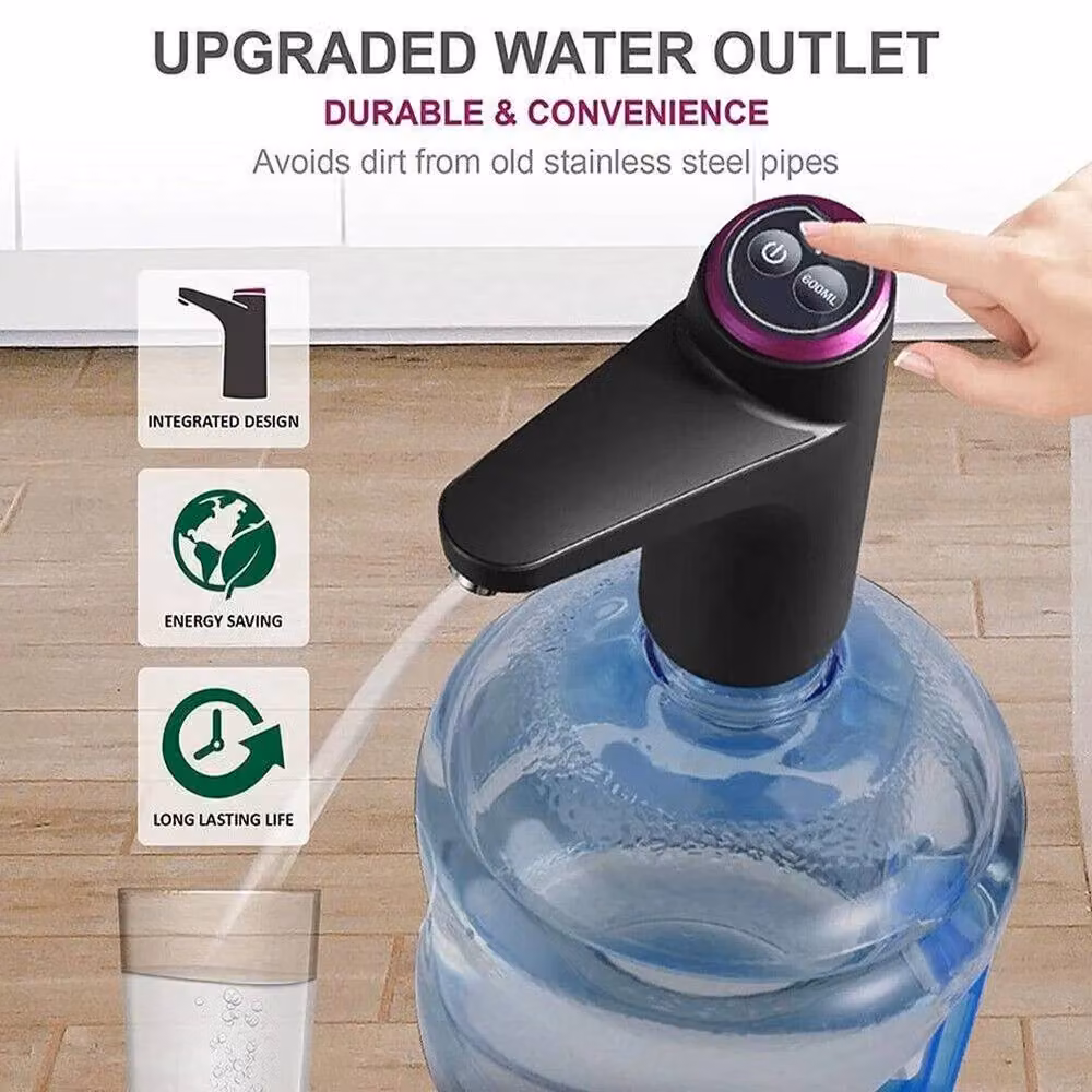 Kelvenix Electric Water Bottle Pump in Black – 2