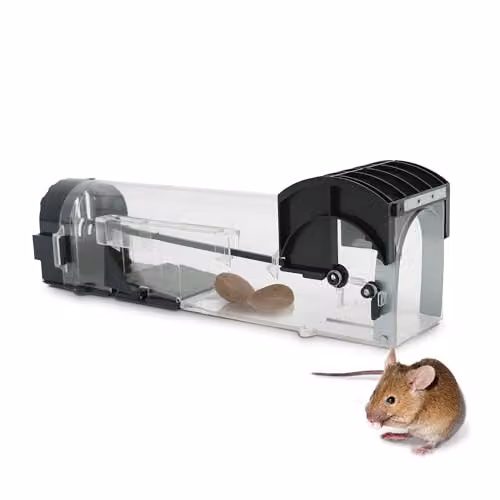 Keplin Humane Mouse Trap, Black, 1 Pack – 7