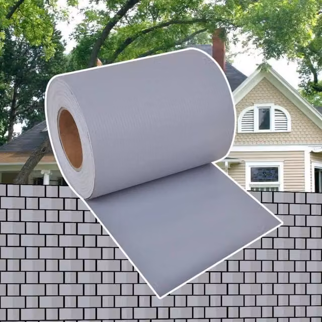 Berkfield Home Garden Privacy Screen PVC in Light Grey, 70 x 0.19 m – 1