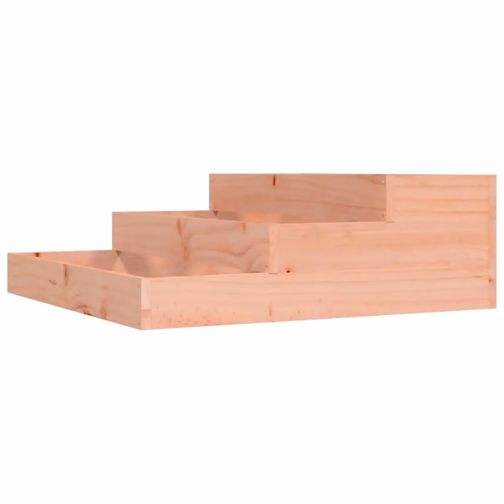 Berkfield Home Brown Solid Wood Douglas Planter Tub W/D/H: 78 x 78 x 27 cm – 2