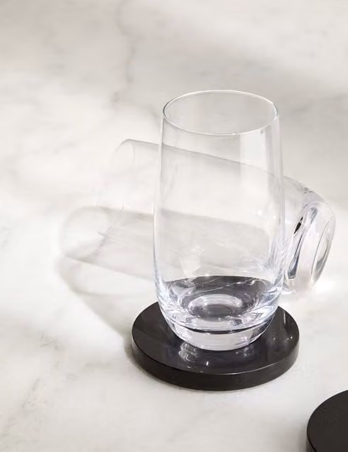 M&S Set of 4 Maxim Transparent Hi Ball Tumbler Glasses