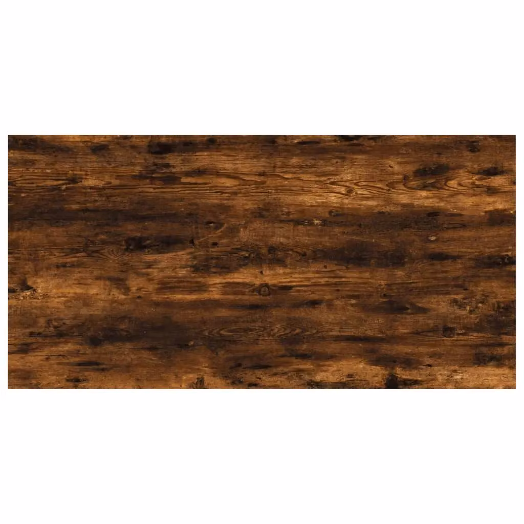 Berkfield Home Set of 4 Wall Mounted Shelves in Smoked Oak Brown, W: 60 cm, D: 30 cm, H: 1.5 cm – 4