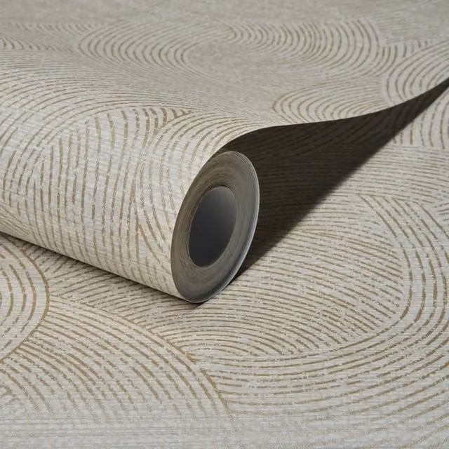 Grandeco Grey Abstract Geometric Modern Wallpaper Roll