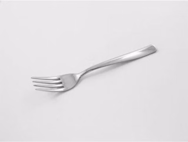 Premier Housewares Stainless Steel Dessert Fork, Silver, W5 x D3 x H24 cm