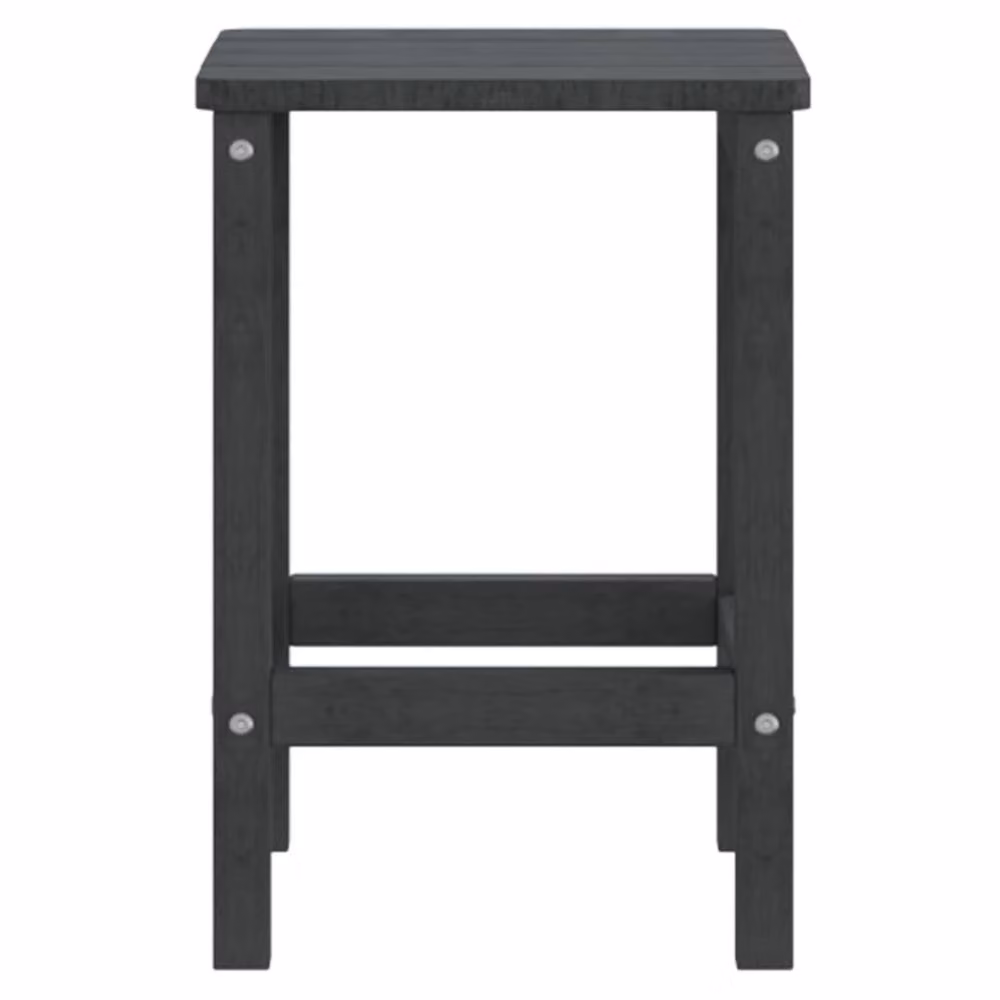 Berkfield Home Garden Adirondack Table in Anthracite Black, W/D/H: 38 x 38 x 46 cm – 3