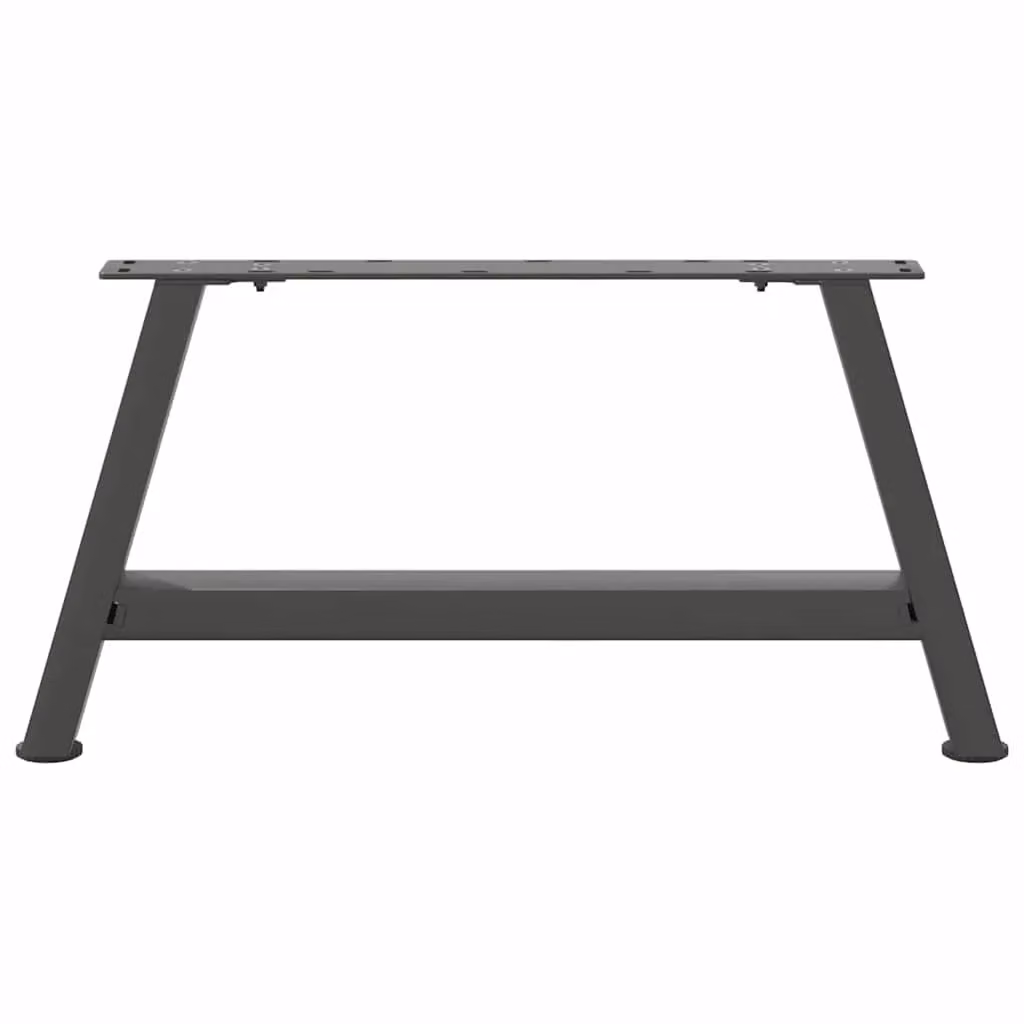 Berkfield Home A-Shaped Steel Coffee Table Legs, 2 Pieces, Anthracite Black, H: 60 cm, W: 30.5 cm – 3