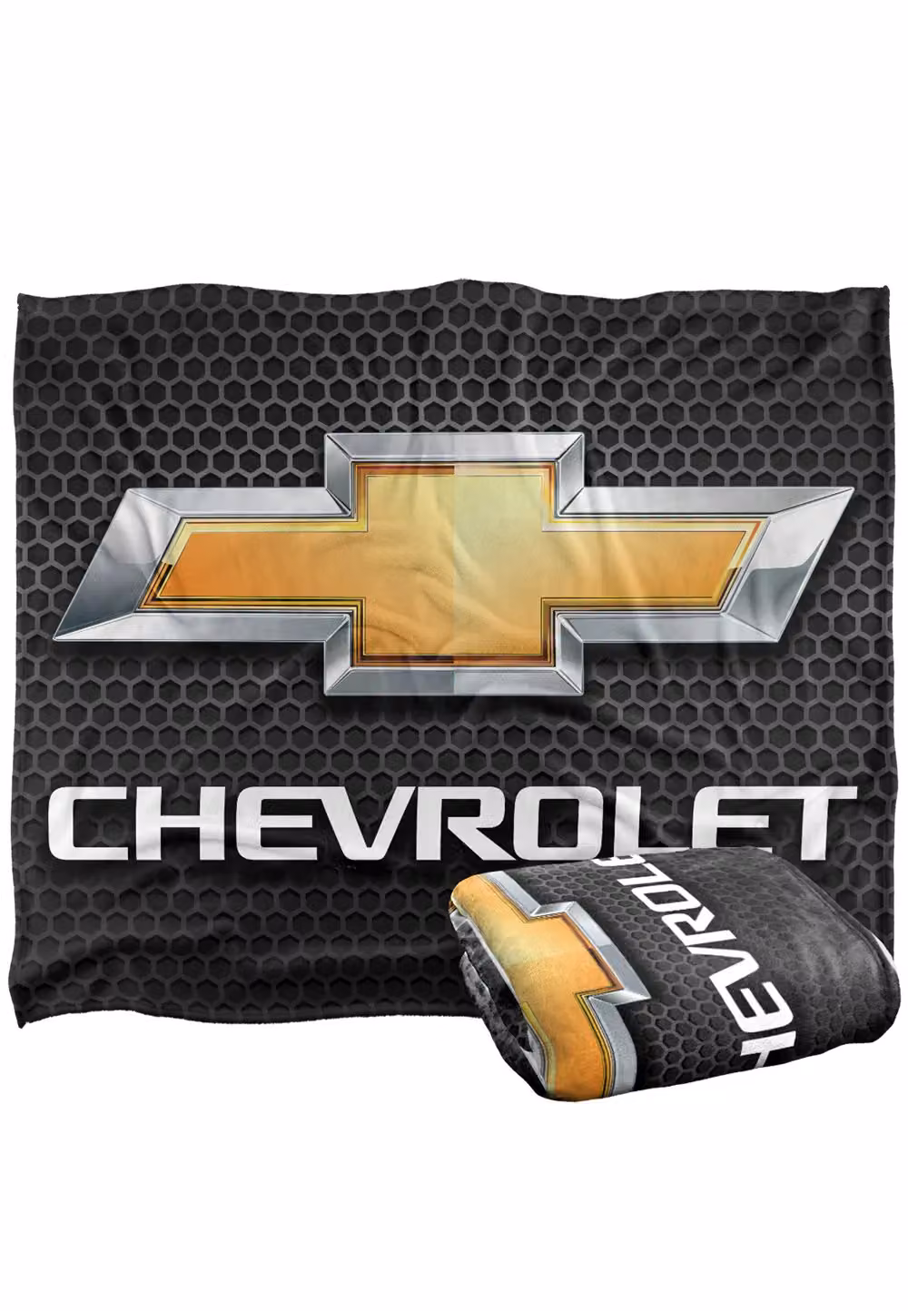 Chevrolet Chevy White Super Soft Microfibre Fleece Throw Blanket W/D/H: 152 x 127 cm – 7