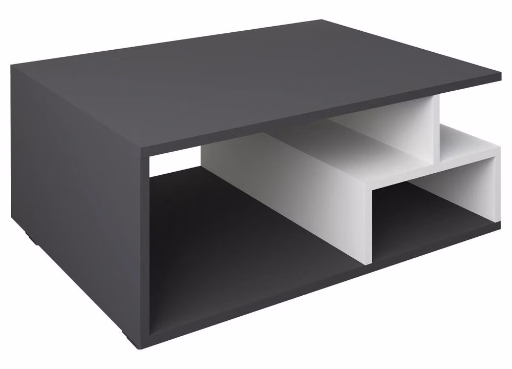 VCM Sulas Wood Coffee Table, Multicolour, W/D/H: 80 x 50 x 40 cm – 2