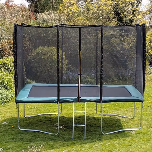 Kanga Green Trampoline Package, 213 x 305 cm