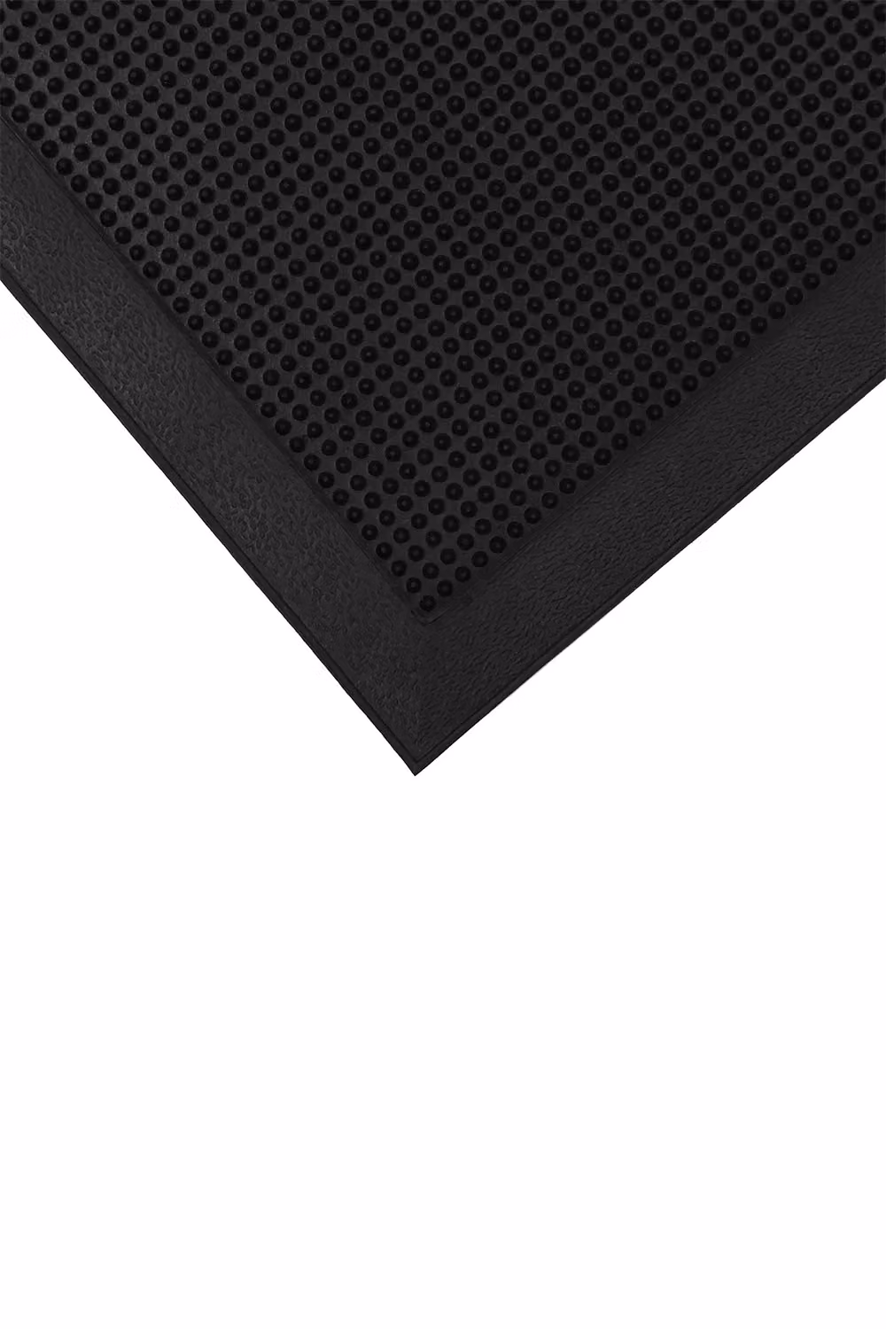 JVL Orion Black Rubber Pin Scraper Doormat, W: 45 cm, L: 75 cm – 7