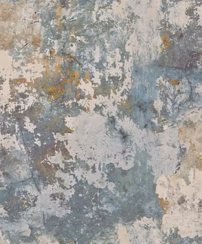 Grandeco Delete Tempera Concrete Effect Wallpaper in Blue EP3001