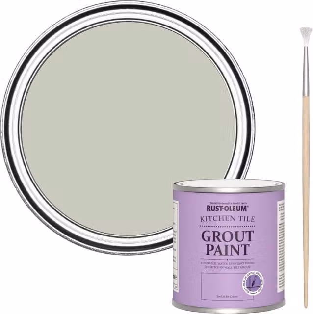 Rust-Oleum Kitchen Grout Paint in Aloe Green, 250ml