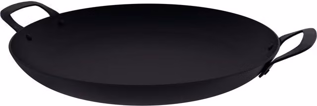 Tramontina Black Non-Stick Carbon Steel Outdoor Paella Pan, 40 cm